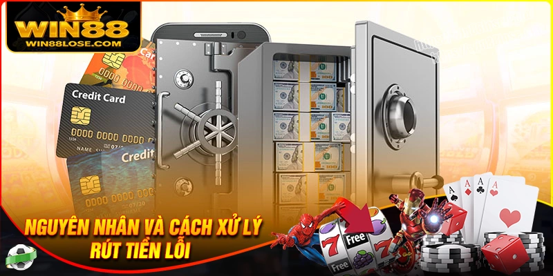 Cách xử lý rút tiền Win88 khi bị chậm, lỗi