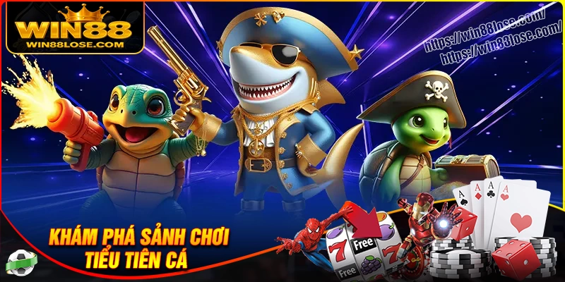 Hệ thống sảnh chơi của Bắn cá Tiểu Tiên Cá