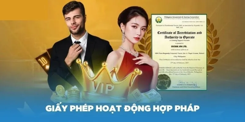 Những giấy phép hoạt động được cấp