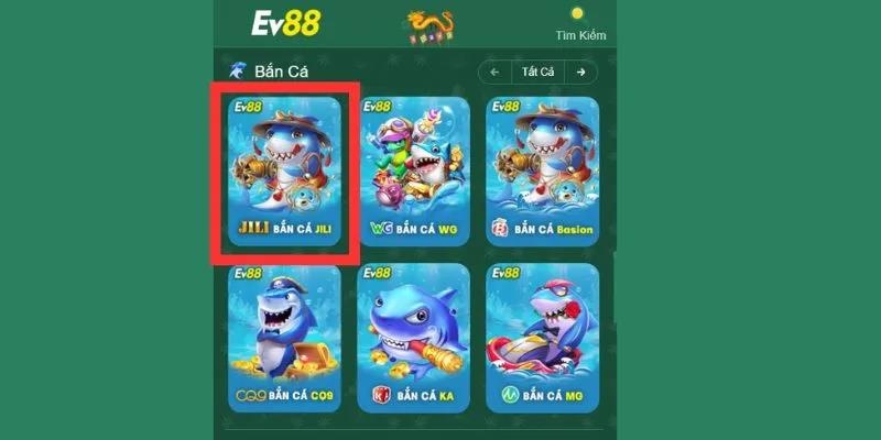 Sảnh bắn cá EV88 mang đến không gian đầy màu sắc