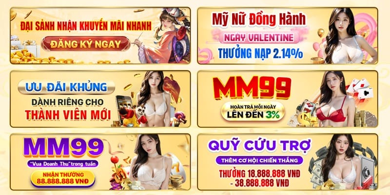 Tỷ lệ thưởng hời cùng hàng loạt ưu đãi hấp dẫn 